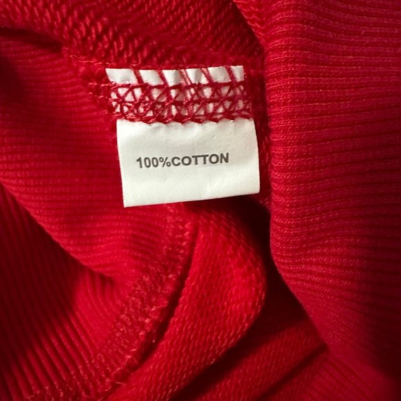 Hillflint NWT Unisex small University of Nebraska red crewneck sweatshirt - Picture 5 of 5